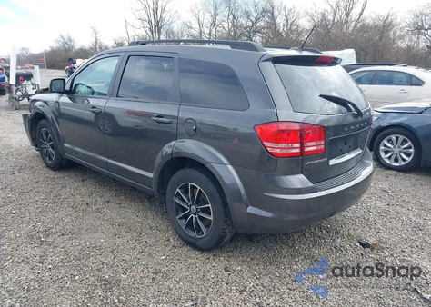 2018 Dodge Journey Se from USA, damaged, VIN 3C4PDCAB7JT228294